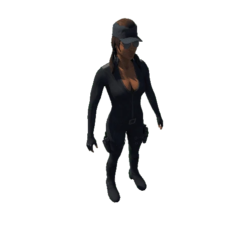 Modern Female Soldier Color 1